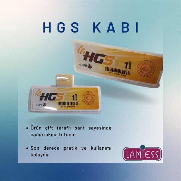 Lamiess Hgs Kart Kabı Etiket Koruma Aparatı 50 'Li