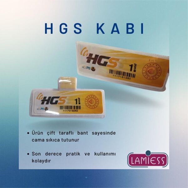 Lamiess Hgs Kart Kabı Etiket Koruma Aparatı 50 'Li