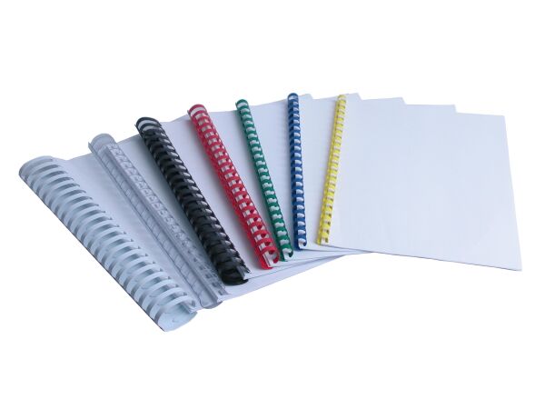 Lamiess 28 Mm Plastik Spiral Mavi 50'Li