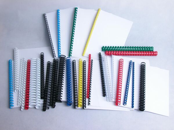 Lamiess 22 Mm Plastik Spiral Beyaz 50'Li