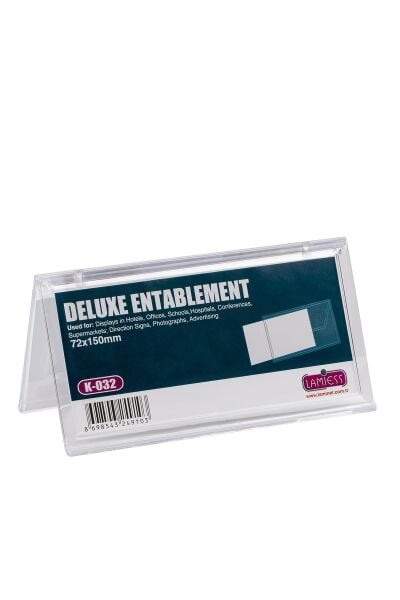 Lamiess K-032 Masaüstü İsimlik Yatay 5 'Li