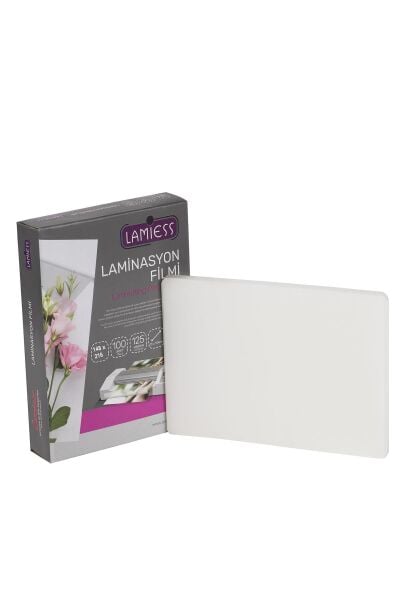 Lamiess 148 X 216 Mm 125 Mıc.Mat Polyester Laminasyon Filmi (100'Lü)